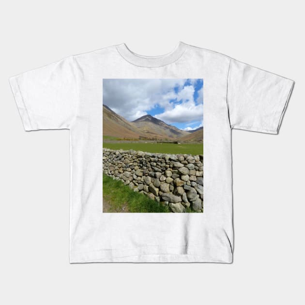 From Wasdale Head, Cumbria Kids T-Shirt by Chris Petty